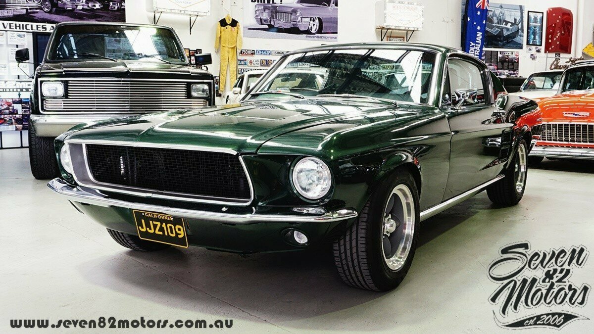 1967 FORD MUSTANG BULLITT 5 SP MANUAL 2D FASTBACK