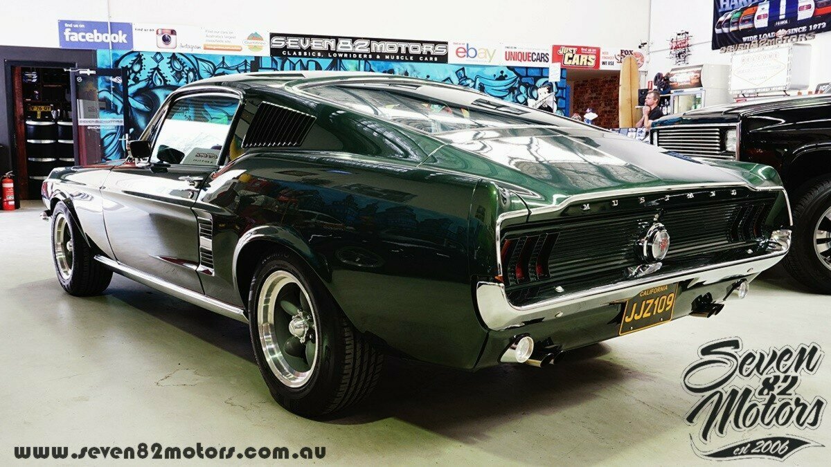 1967 FORD MUSTANG BULLITT 5 SP MANUAL 2D FASTBACK