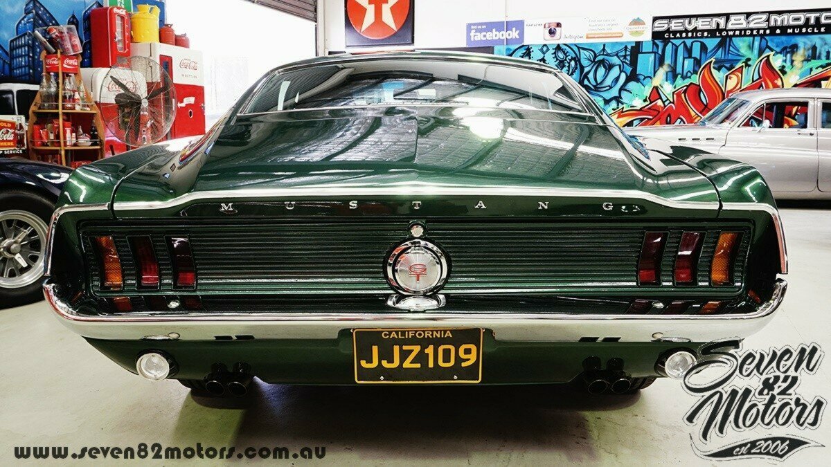 1967 FORD MUSTANG BULLITT 5 SP MANUAL 2D FASTBACK