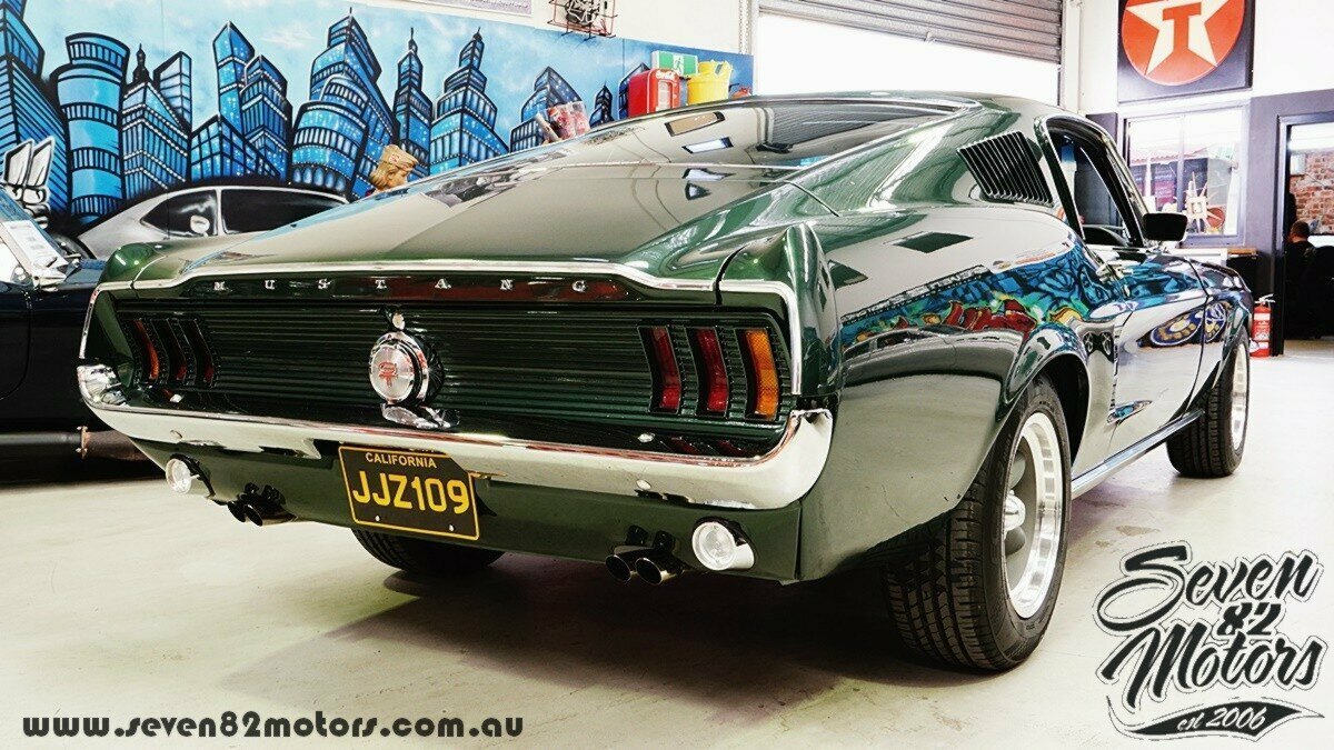1967 FORD MUSTANG BULLITT 5 SP MANUAL 2D FASTBACK
