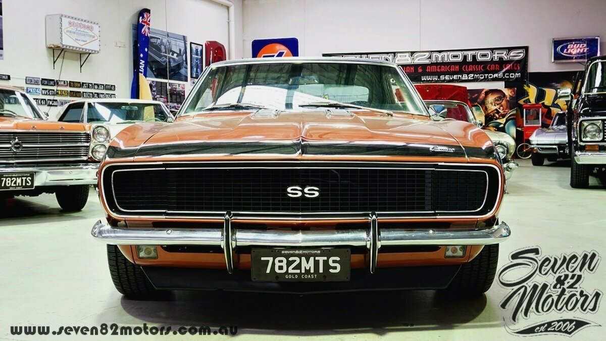 1968 CHEVROLET CAMARO 4 SP MANUAL 2D COUPE