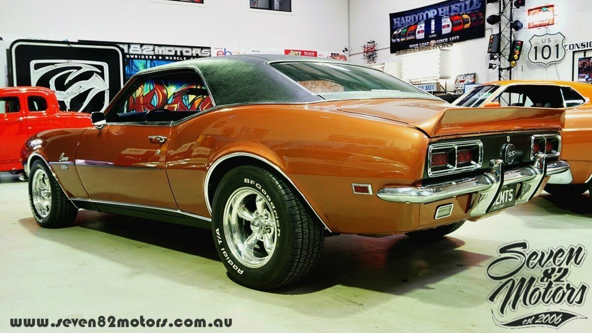 1968 CHEVROLET CAMARO 4 SP MANUAL 2D COUPE