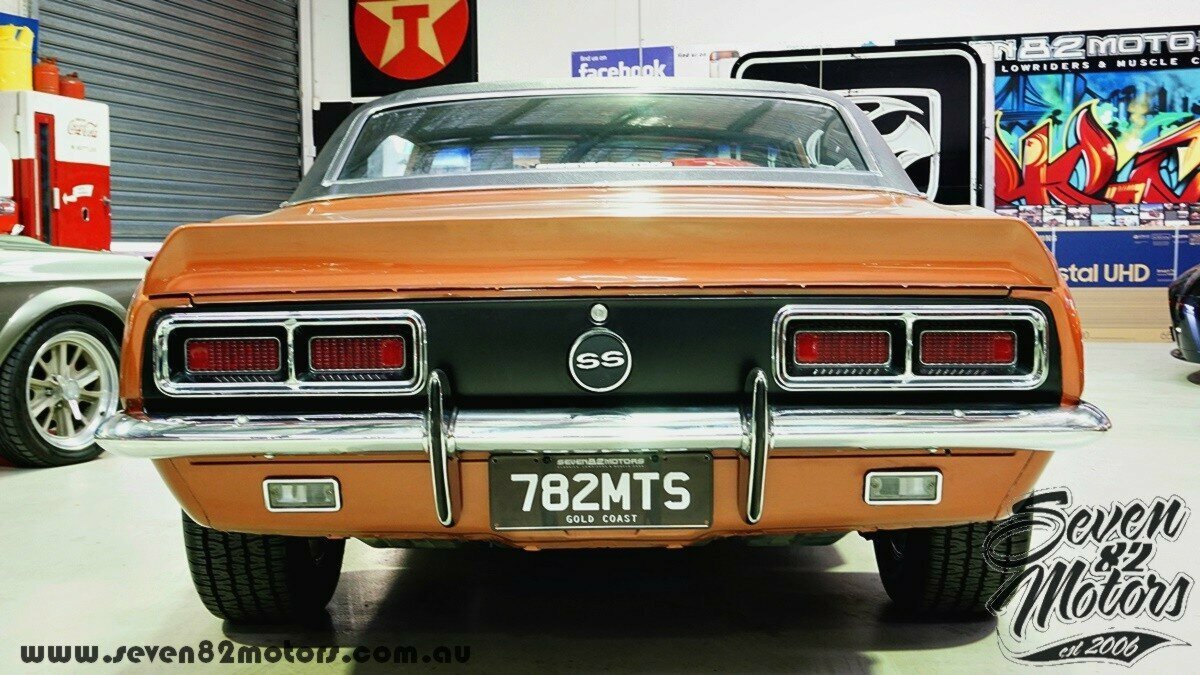 1968 CHEVROLET CAMARO 4 SP MANUAL 2D COUPE