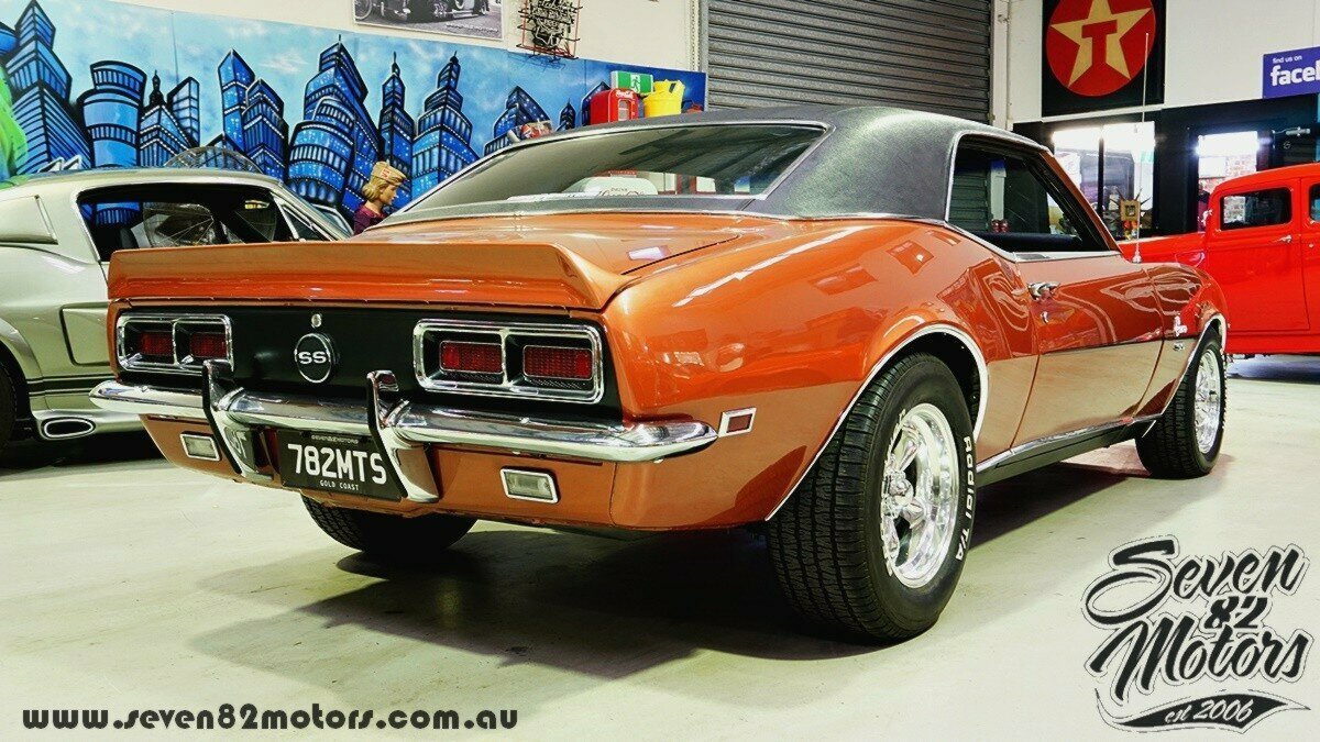 1968 CHEVROLET CAMARO 4 SP MANUAL 2D COUPE