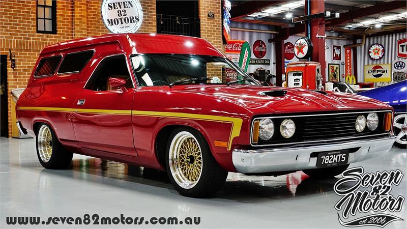 1977 FORD FALCON XC AUTOMATIC PANEL VAN
