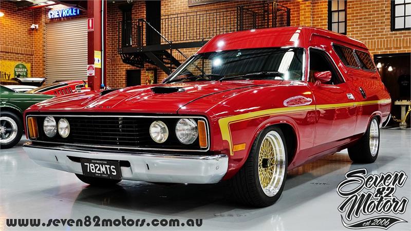 1977 FORD FALCON XC AUTOMATIC PANEL VAN