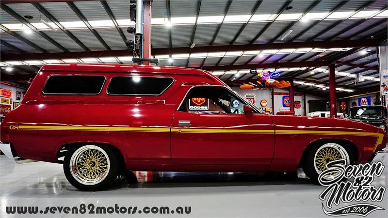 1977 FORD FALCON XC AUTOMATIC PANEL VAN