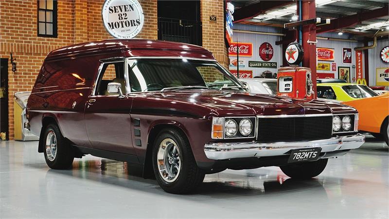 1974 HOLDEN SANDMAN HJ [EMPTY] MANUAL PANEL VAN