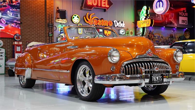 1947 BUICK ROADMASTER MANUAL CONVERTIBLE