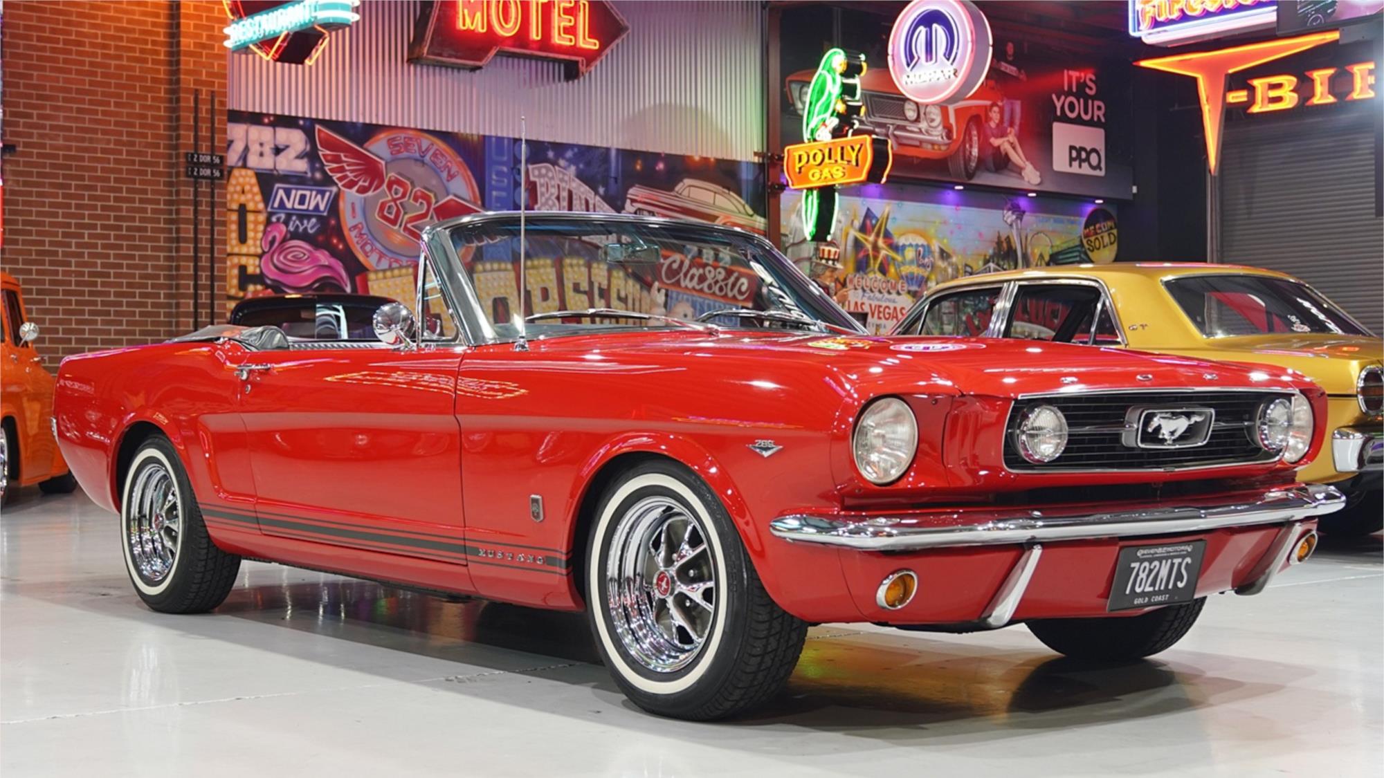 1966 FORD MUSTANG A CODE GT MANUAL CONVERTIBLE
