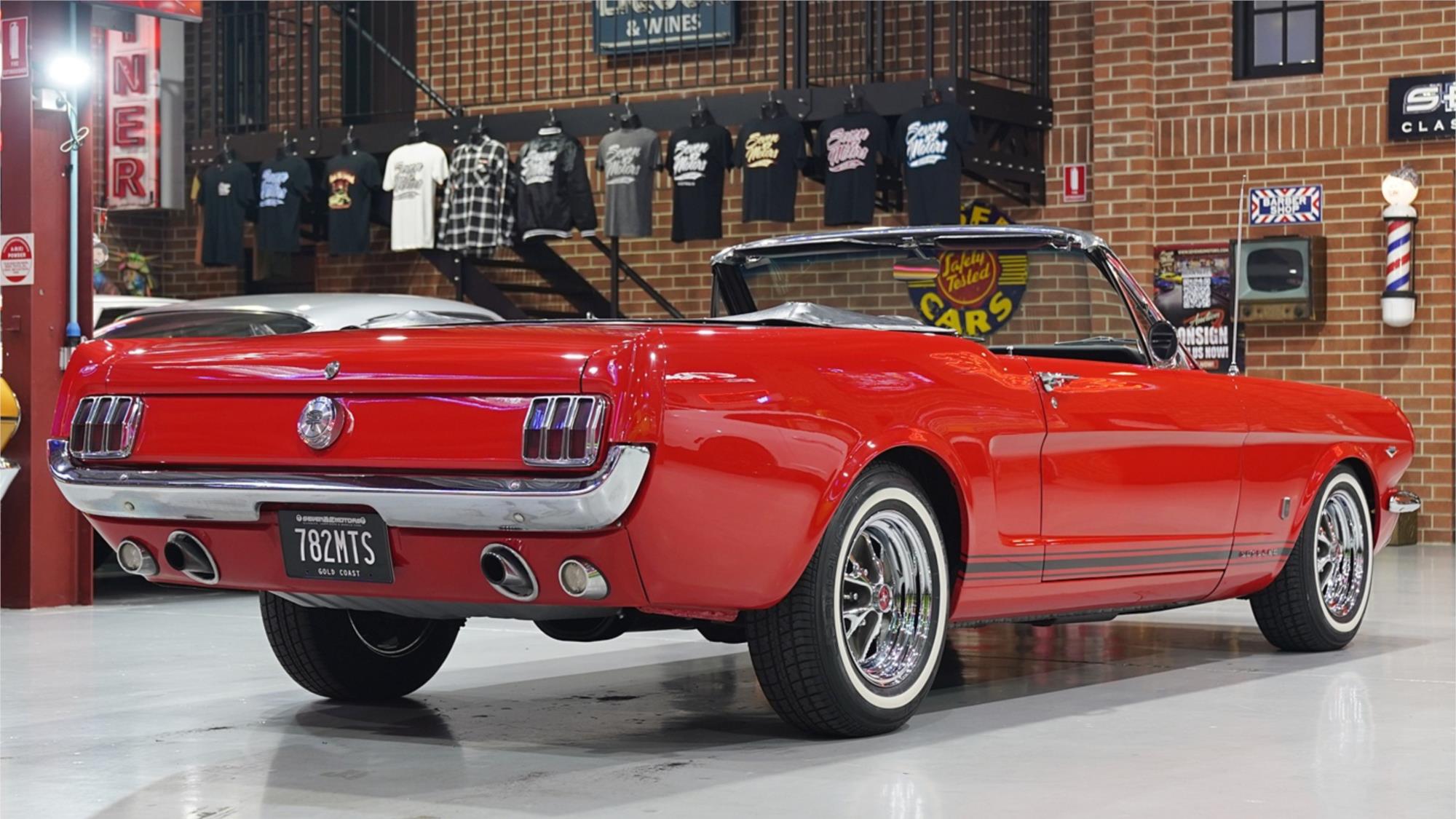 1966 FORD MUSTANG A CODE GT MANUAL CONVERTIBLE