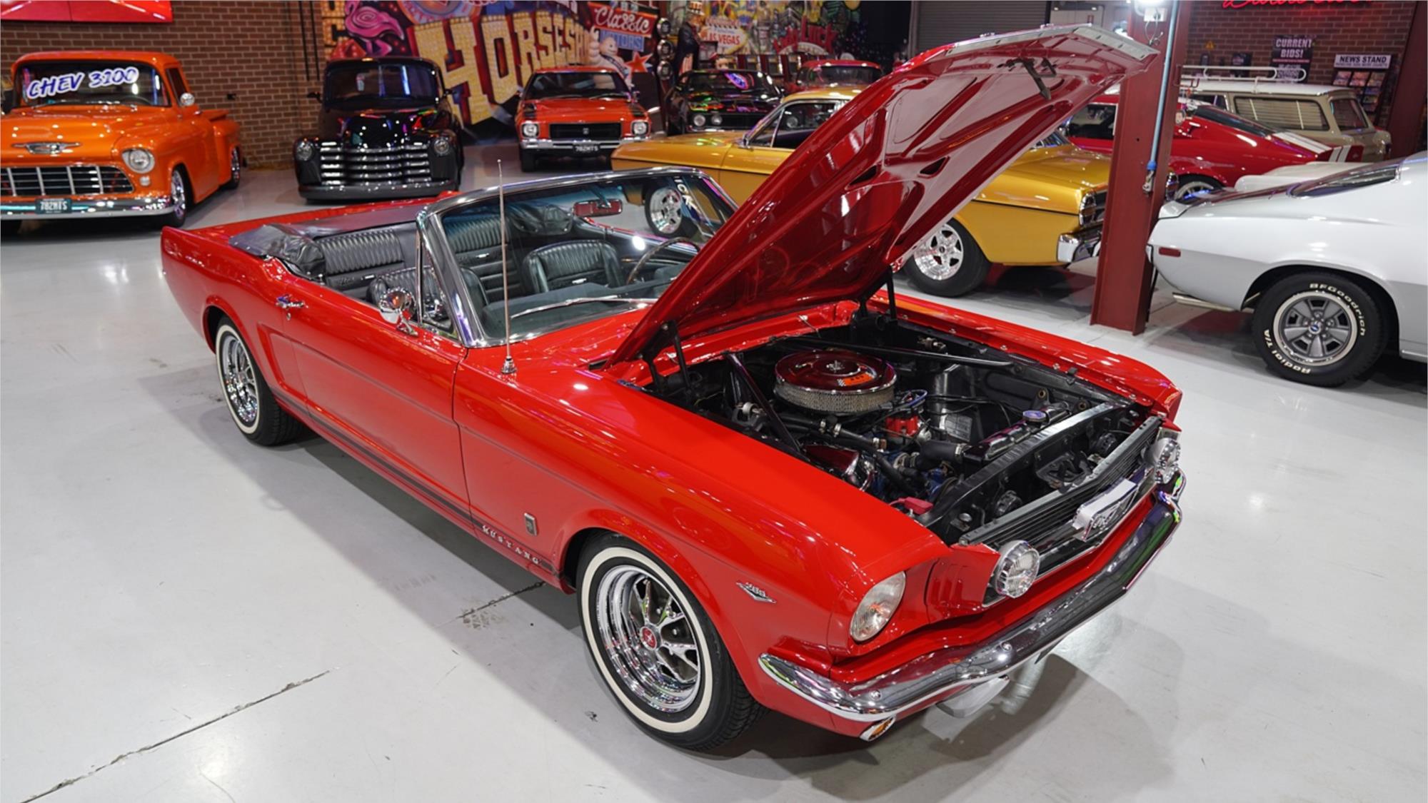 1966 FORD MUSTANG A CODE GT MANUAL CONVERTIBLE