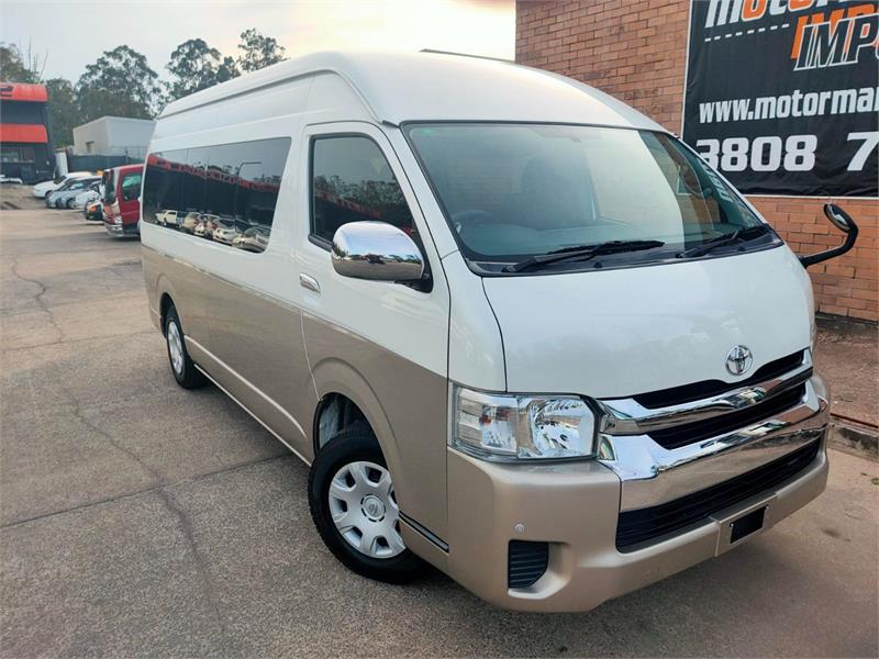 2018 TOYOTA HIACE TRH229 GRAND CABIN AUTOMATIC WAGON