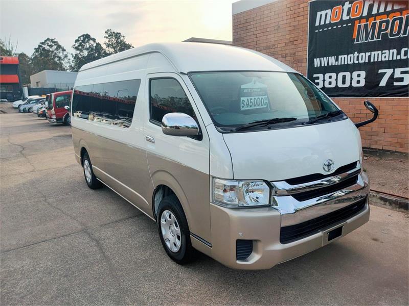 2018 TOYOTA HIACE TRH229 GRAND CABIN AUTOMATIC WAGON