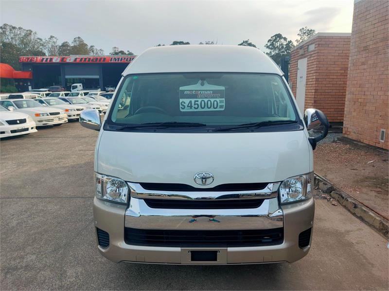 2018 TOYOTA HIACE TRH229 GRAND CABIN AUTOMATIC WAGON