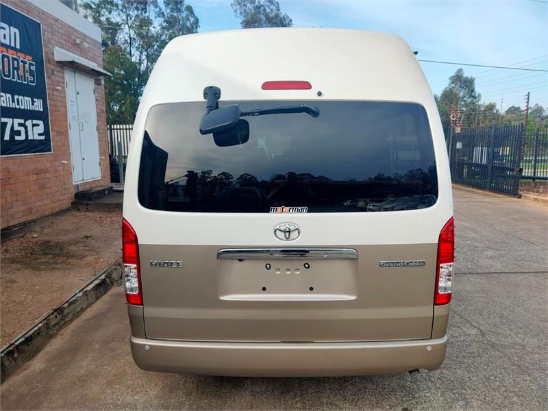 2018 TOYOTA HIACE TRH229 GRAND CABIN AUTOMATIC WAGON