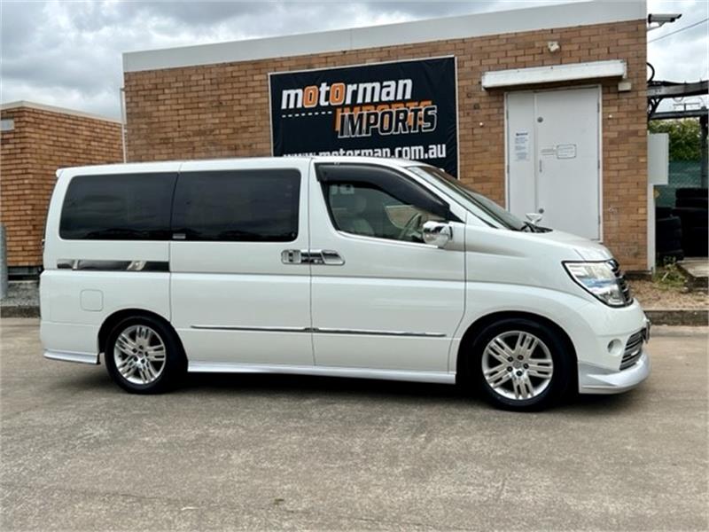 2008 NISSAN ELGRAND E51 5 SP AUTOMATIC 4D WAGON