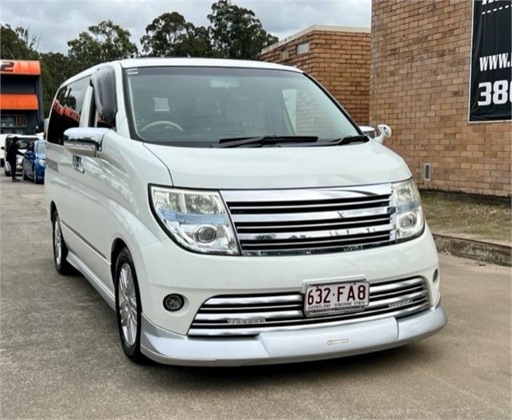 2008 NISSAN ELGRAND E51 5 SP AUTOMATIC 4D WAGON