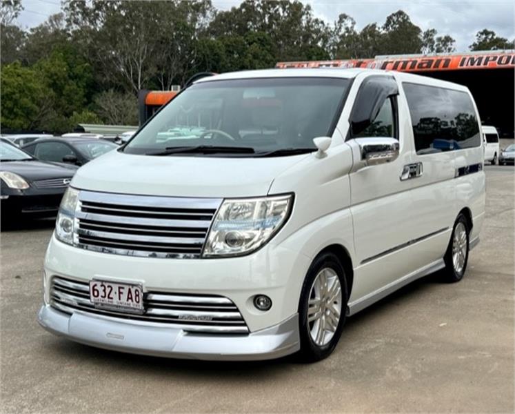 2008 NISSAN ELGRAND E51 5 SP AUTOMATIC 4D WAGON