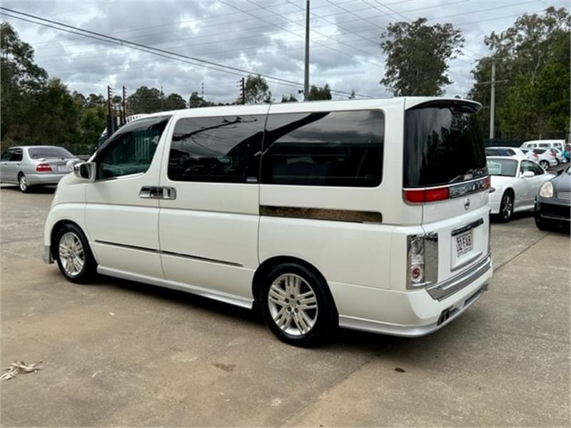 2008 NISSAN ELGRAND E51 5 SP AUTOMATIC 4D WAGON