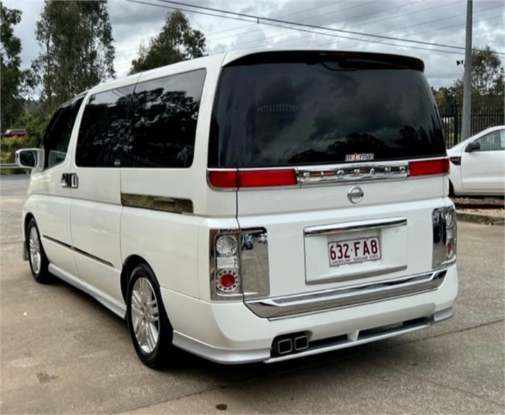 2008 NISSAN ELGRAND E51 5 SP AUTOMATIC 4D WAGON