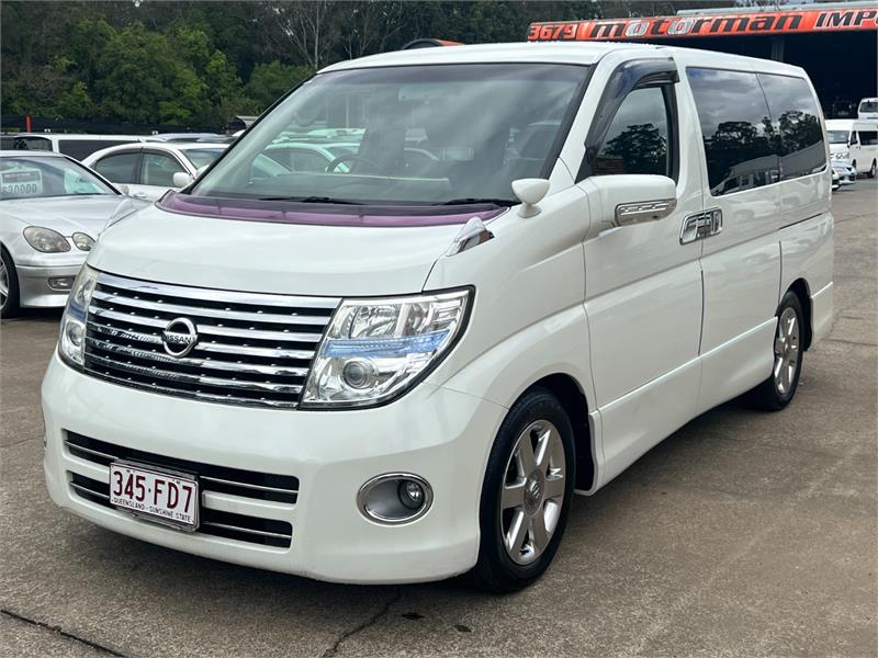 2007 NISSAN ELGRAND E51 5 SP AUTOMATIC 4D WAGON