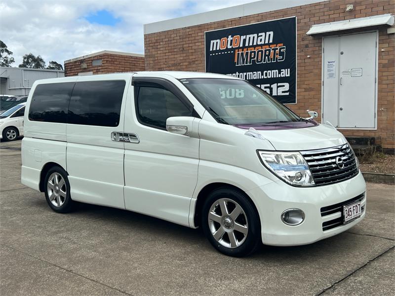 2007 NISSAN ELGRAND E51 5 SP AUTOMATIC 4D WAGON