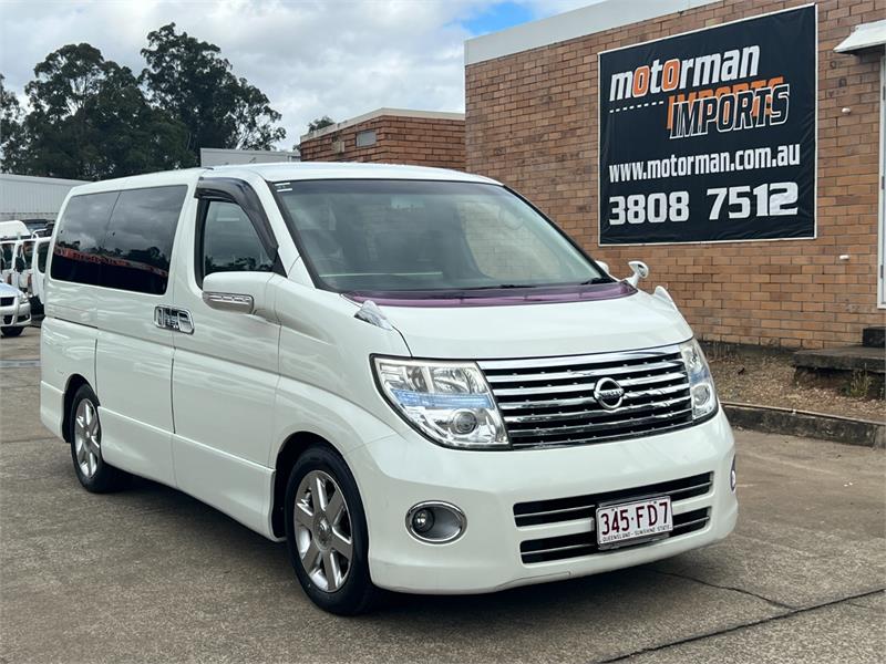 2007 NISSAN ELGRAND E51 5 SP AUTOMATIC 4D WAGON