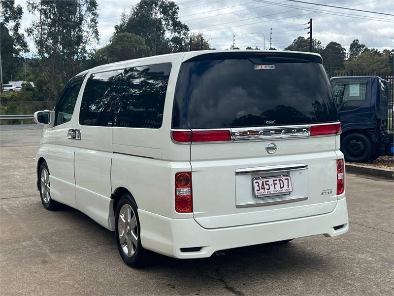 2007 NISSAN ELGRAND E51 5 SP AUTOMATIC 4D WAGON