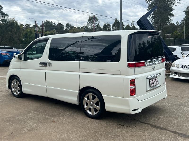 2007 NISSAN ELGRAND E51 5 SP AUTOMATIC 4D WAGON