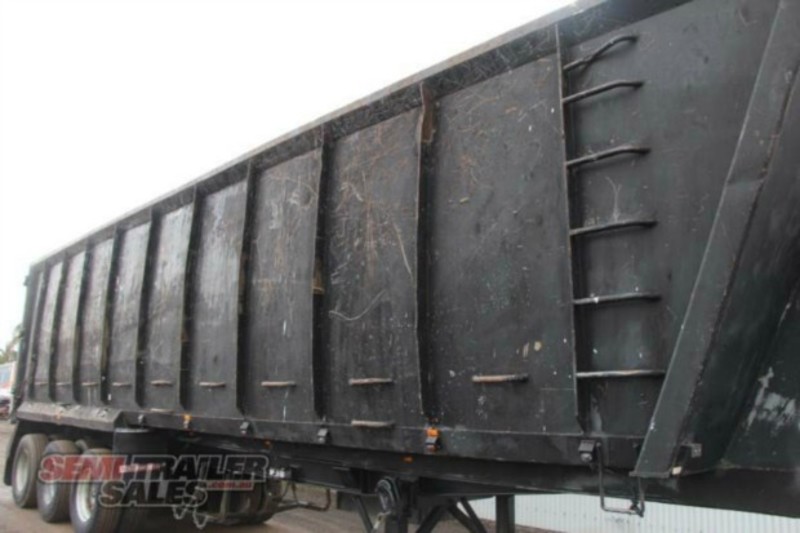 2002 SAMS Semi Scrap Semi Tipper Trailer