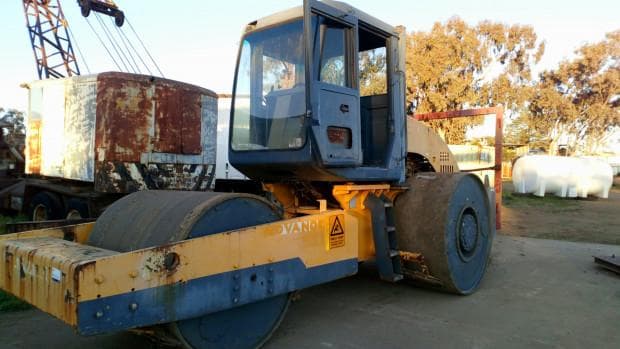 2012 MULTIPAC SSR180 STATIC ROLLER