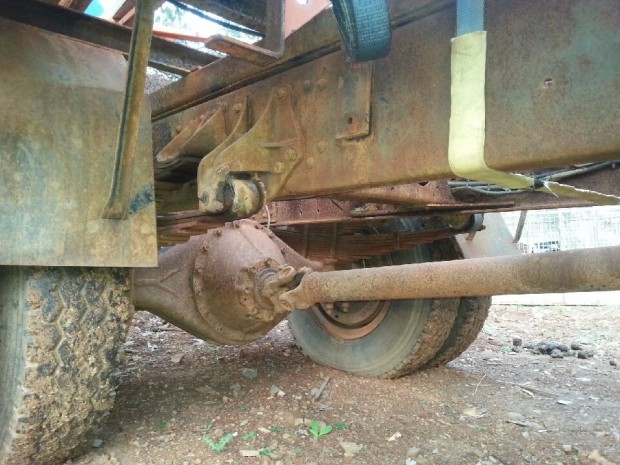 2000 MITSUBISHI FIGHTER FM 600 CRANE TRUCK