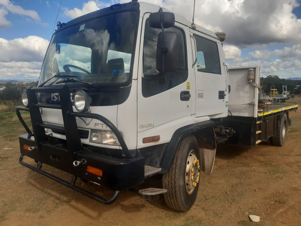 1997 ISUZU FTR 800 LONG 6 SP MANUAL C/CHAS