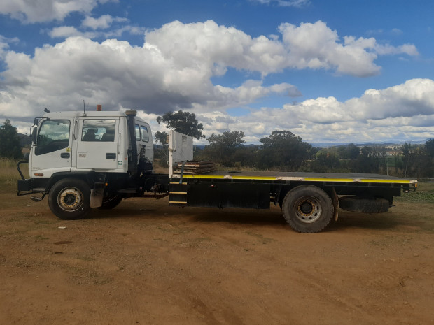 1997 ISUZU FTR 800 LONG 6 SP MANUAL C/CHAS