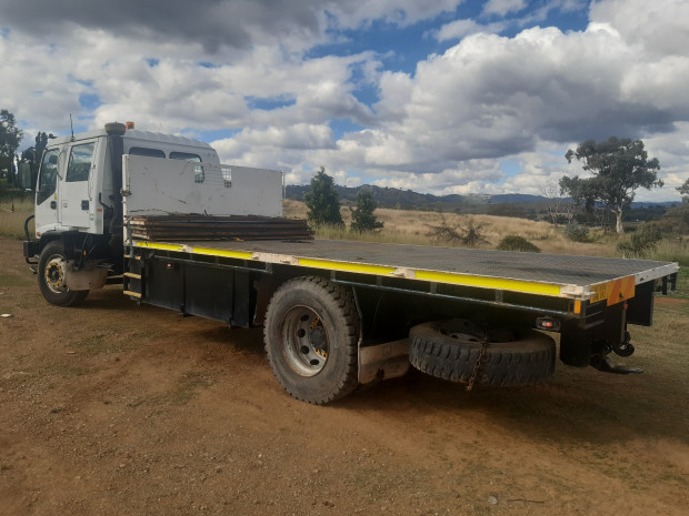 1997 ISUZU FTR 800 LONG 6 SP MANUAL C/CHAS