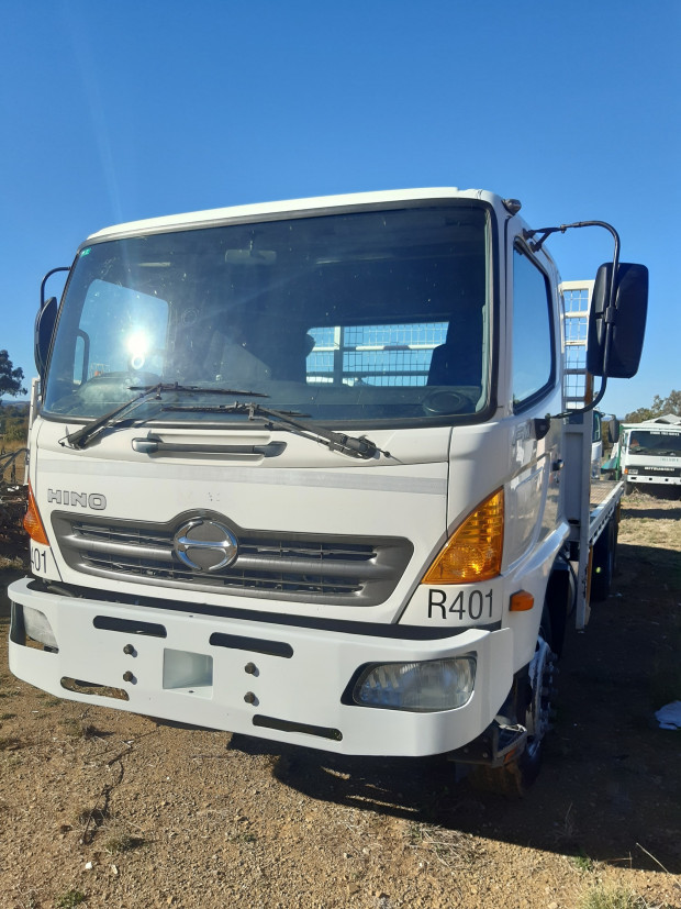2005 HINO RANGER PRO FM1J 14 MEDIUM 10 SP MANUAL C/CHAS