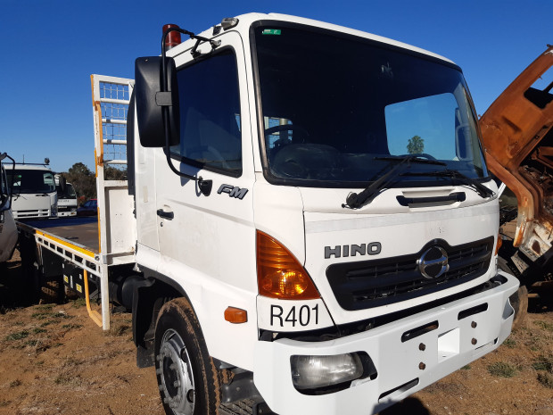 2005 HINO RANGER PRO FM1J 14 MEDIUM 10 SP MANUAL C/CHAS