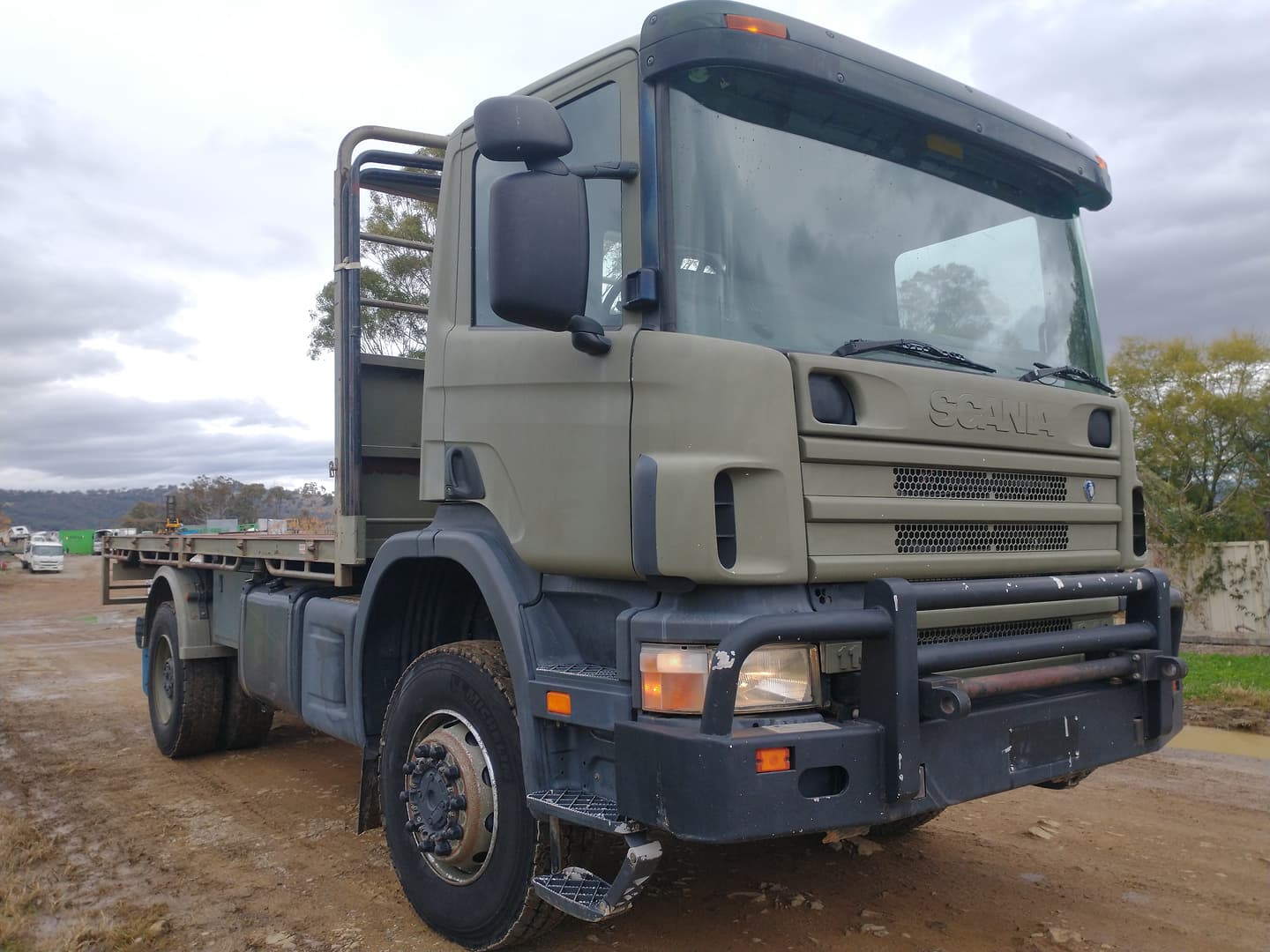 2002 SCANIA 114C 4X4 TRAY