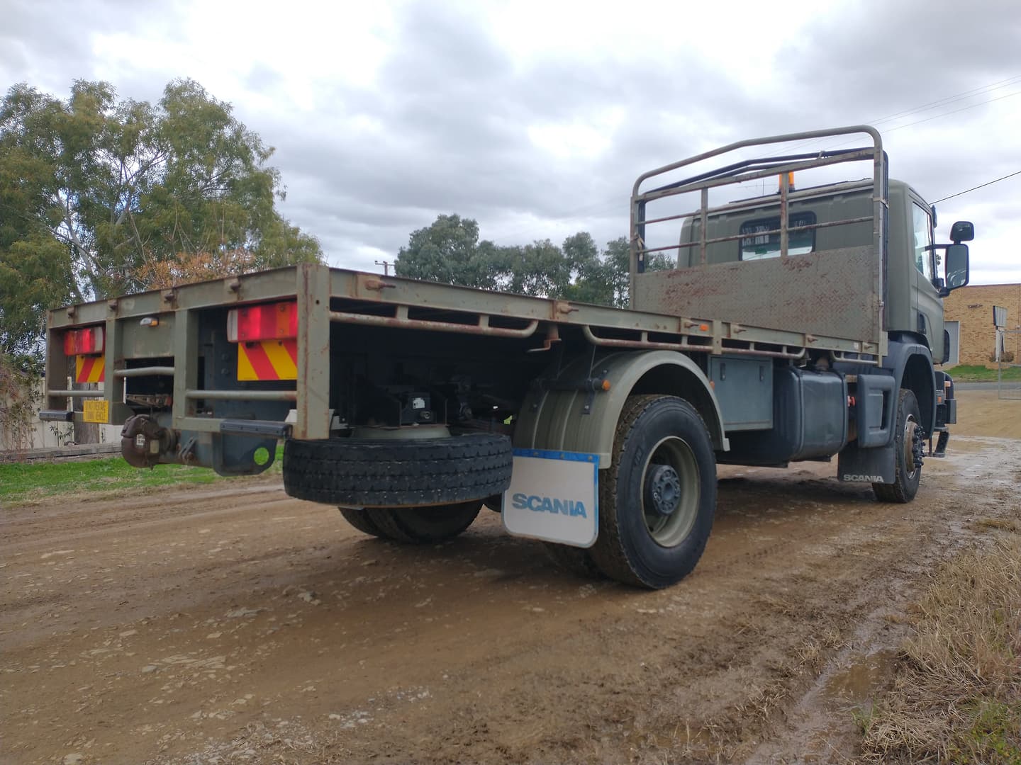 2002 SCANIA 114C 4X4 TRAY