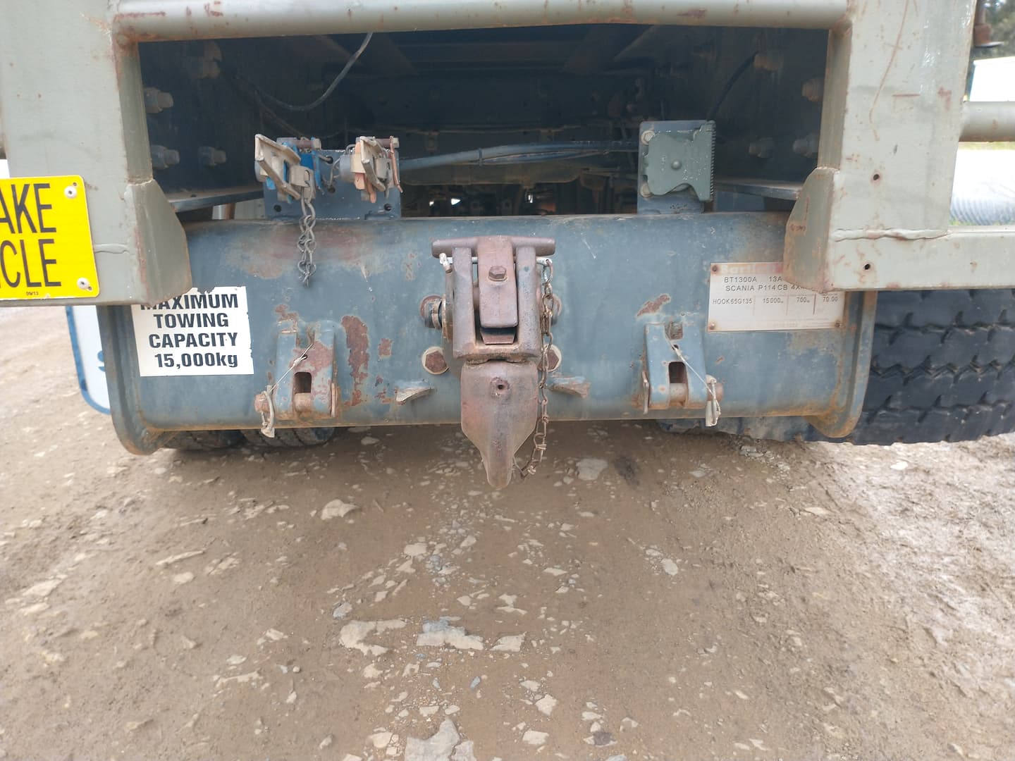 2002 SCANIA 114C 4X4 TRAY