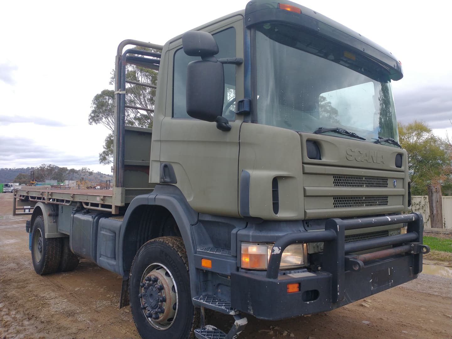 2002 SCANIA 114C 4X4 TRAY