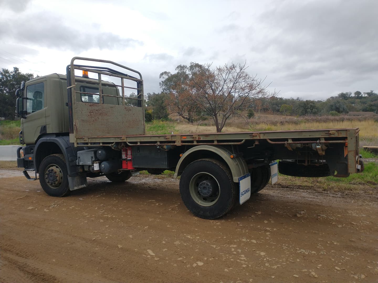 2002 SCANIA 114C 4X4 TRAY