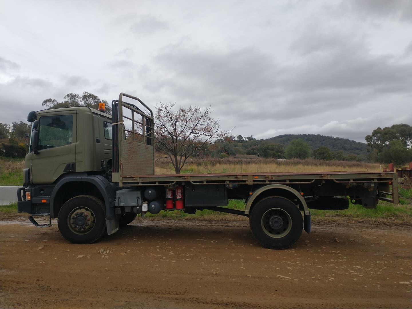 2002 SCANIA 114C 4X4 TRAY