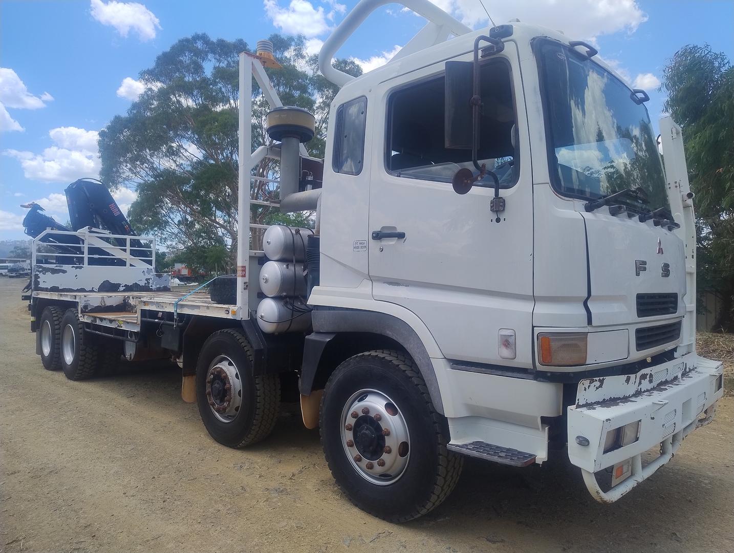 2010 MITSUBISHI FS 8X4 FS52JS CAB CHASSIS