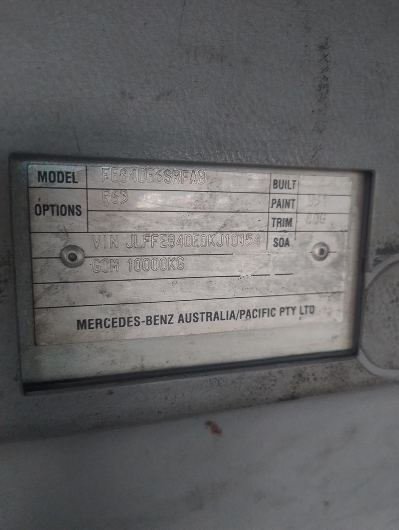 2010 MITSUBISHI CANTER FE84DE 3.5 SERVICE TRUCK