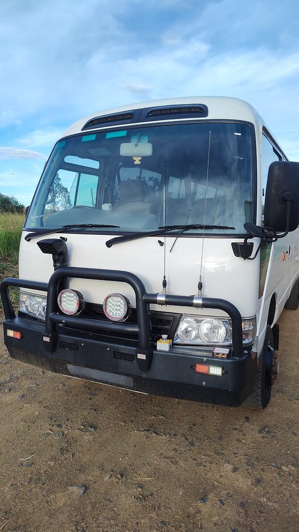 2016 TOYOTA COASTER DELUXE AUTOMATIC BUS