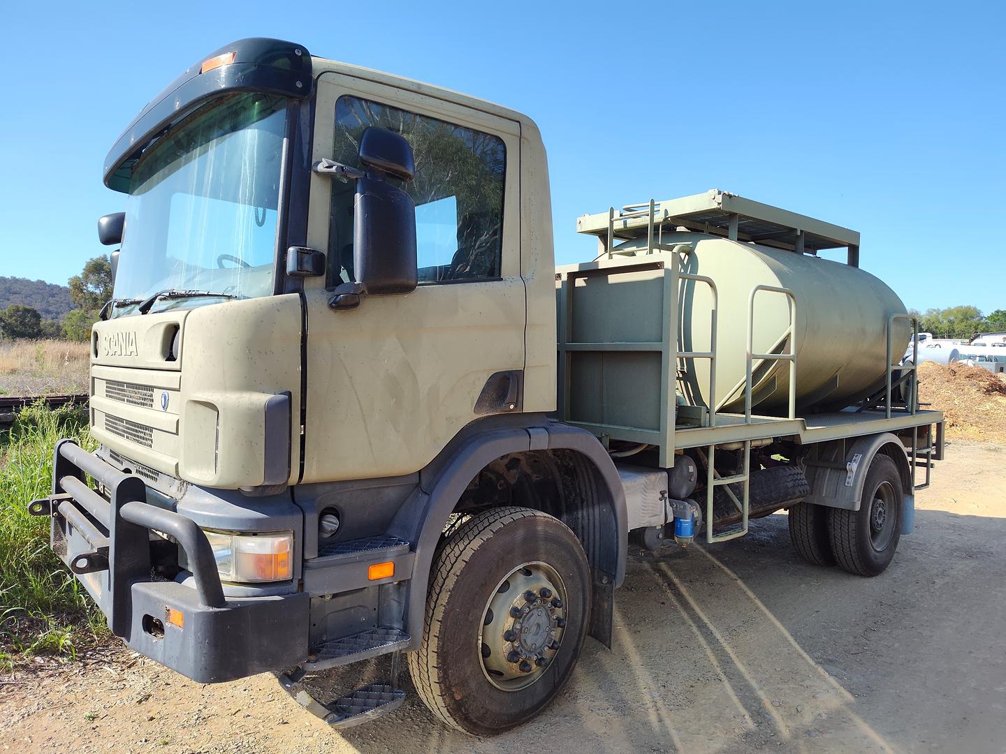 2002 SCANIA P SERIES P114 WATER TRUCK