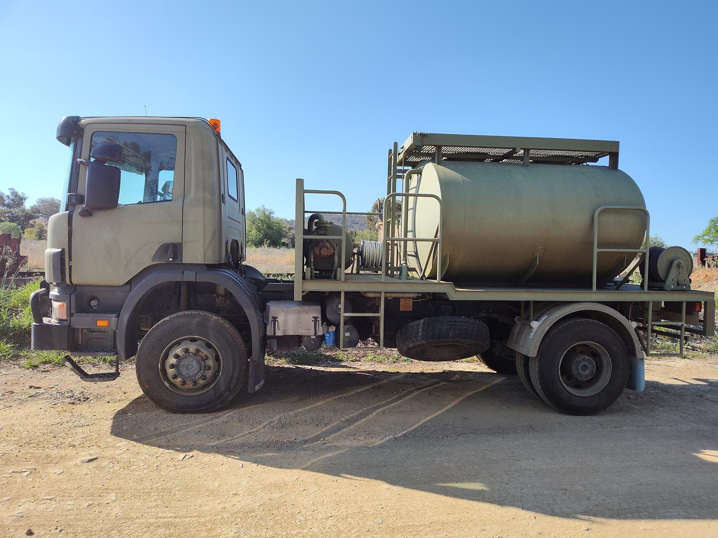 2002 SCANIA P SERIES P114 WATER TRUCK