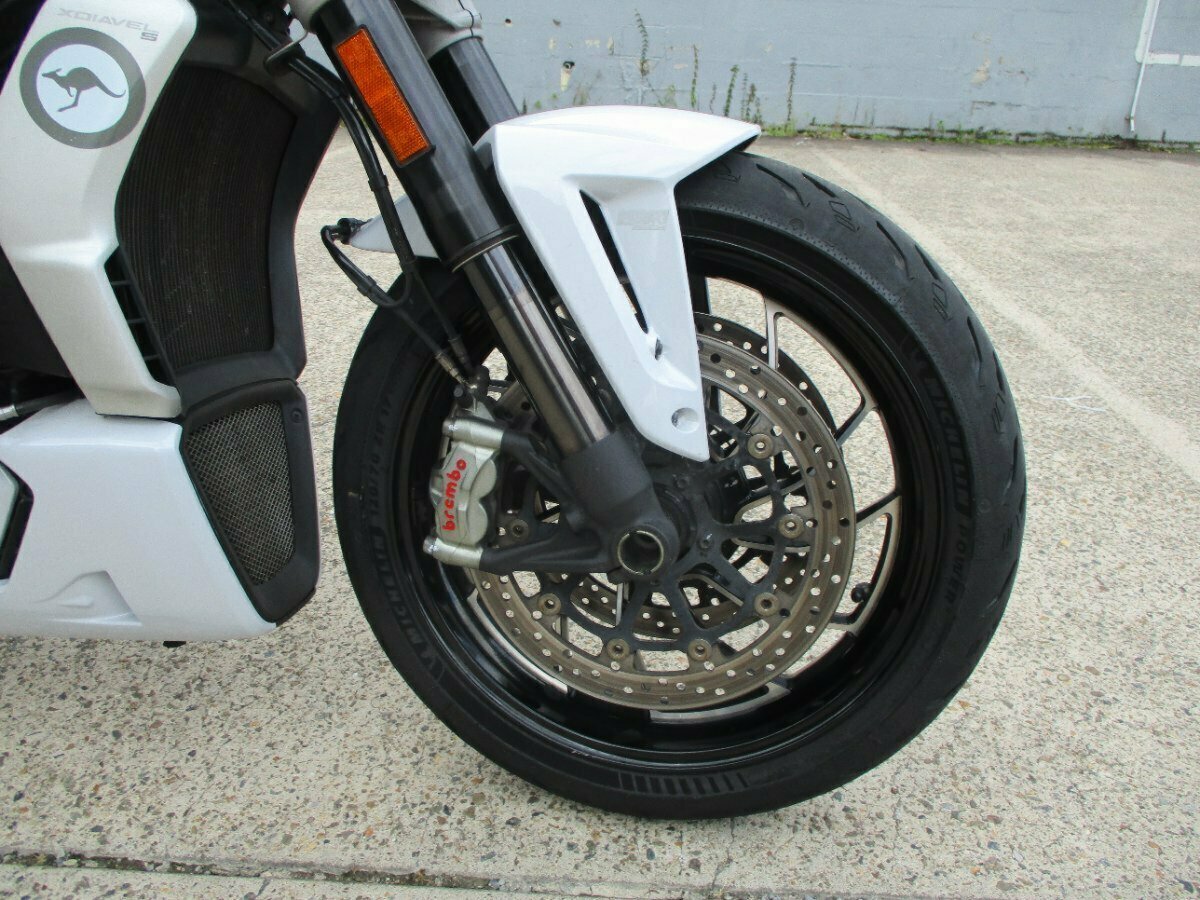 2019 DUCATI XDIAVEL S WHITE CRUISER
